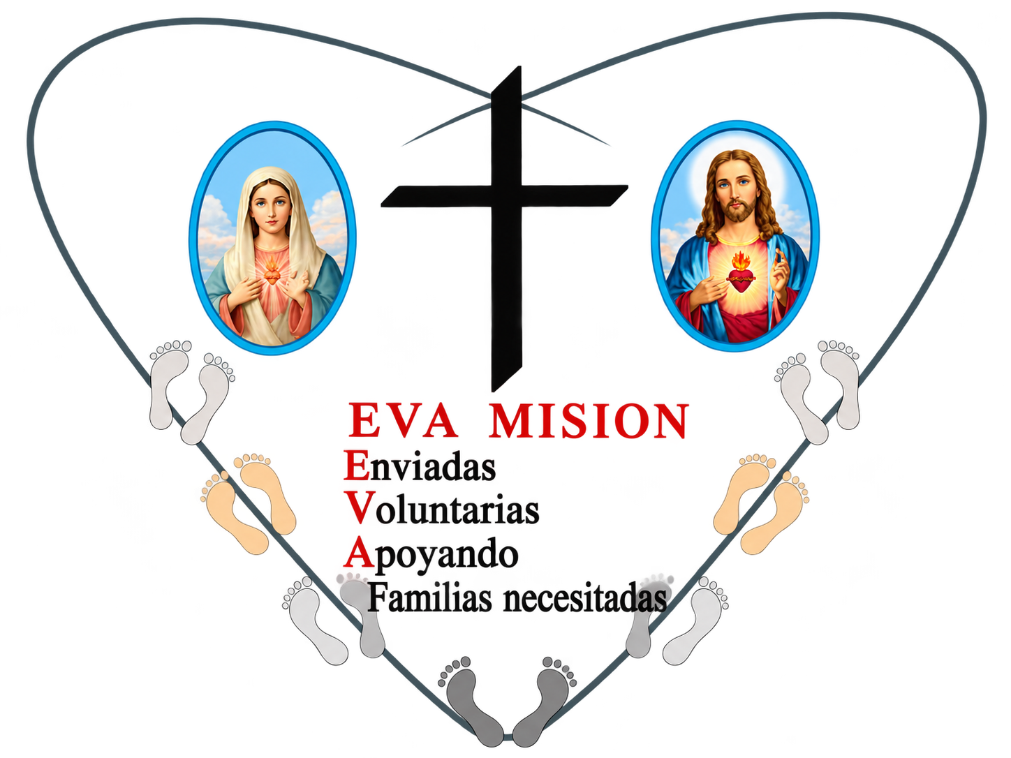 Logotipo secundario de Eva Misión